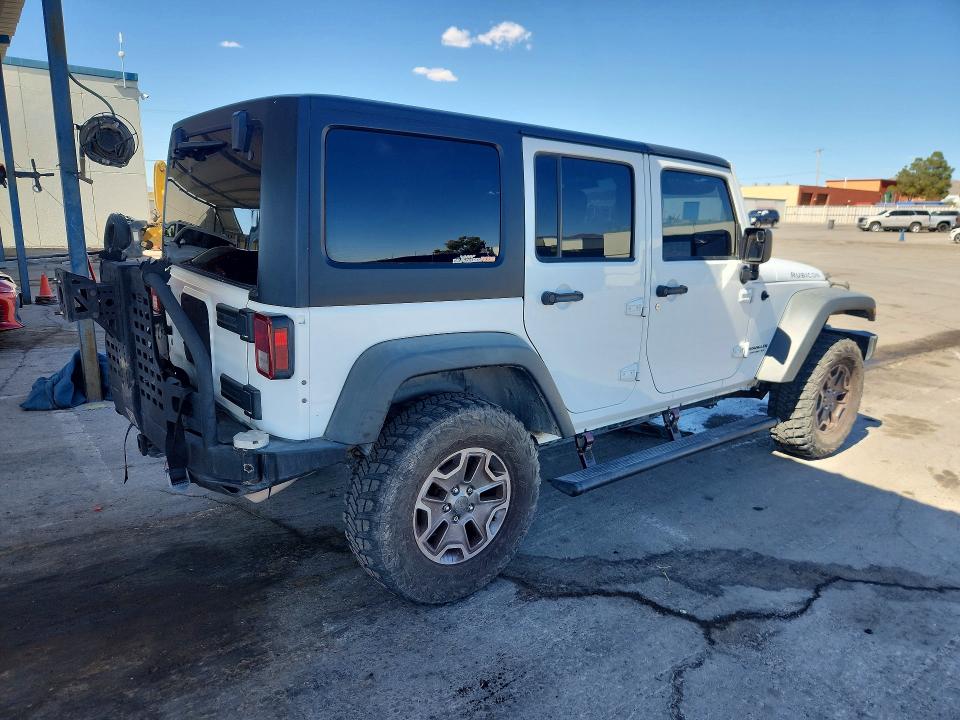 2013 Jeep Wrangler / VIN 1C4BJWFGXDL638144 COPART salvage auction — UNDERCARRIAGE, Tx - Certificate Of Title, sold $4,800 on 2026-07-10 (photo 3)