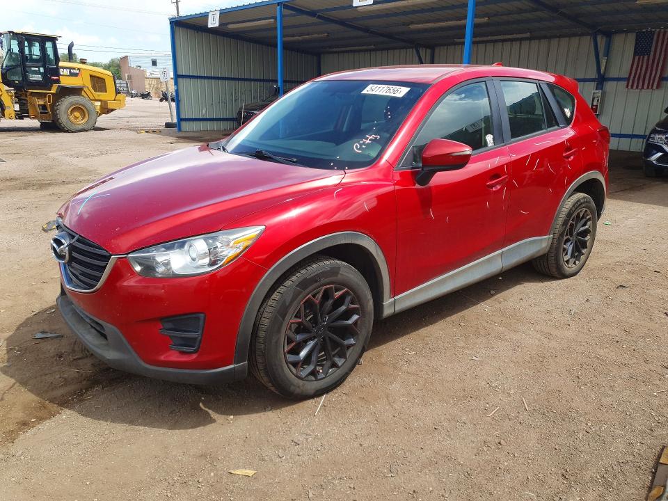 2016 Mazda Cx-5 VIN JM3KE4BYXG0840874 COPART salvage auction — FRONT END, Co - Salvage Title, sold $3,300 on 2026-07-09 (photo 1)