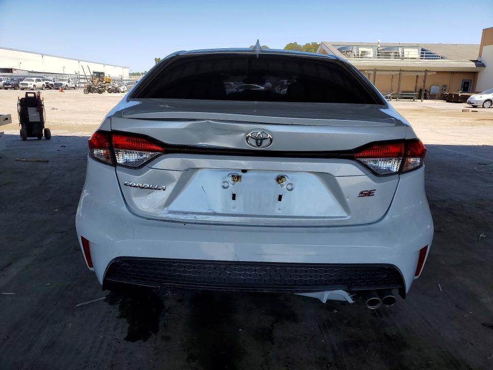 2022 Toyota Corolla VIN JTDS4MCE7NJ087912 COPART salvage auction — FRONT END, Ca - Salvage Certificate, sold $3,700 on 2026-07-09 (photo 6)