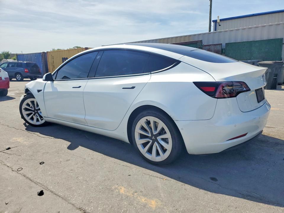 2021 Tesla VIN 5YJ3E1EA9MF849265 COPART salvage auction — FRONT END, Fl - Certificate Of Destruction, sold $1,200 on 2026-07-30 (photo 2)