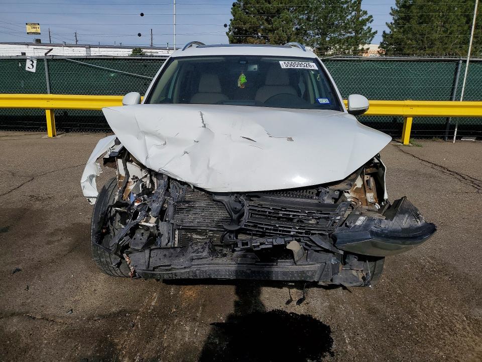 2016 Volkswagen Tiguan VIN WVGAV7AX9GW507489 COPART salvage auction — FRONT END, Co - Salvage Title, sold $850 on 2026-07-30 (photo 5)