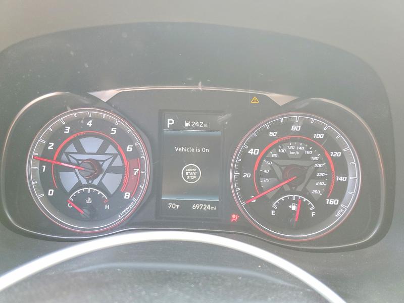 2019 Hyundai Kona VIN KM8K5CA57KU312412 COPART salvage auction — SIDE, Md - Cert Of Salvage > 75% Damage, sold $3,550 on 2026-07-14 (photo 9)