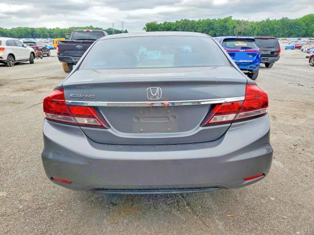 2013 Honda Civic VIN 19XFB2F57DE048322 COPART salvage auction — FRONT END, TN - SALVAGE CERTIFICATE, sold $2,500 on 2026-07-09 (photo 6)