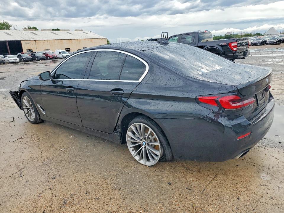2021 BMW 5er VIN WBA53BH07MCF26420 COPART salvage auction — FRONT END, Id - Salvage Certificate Of Title, sold $11,800 on 2026-08-04 (photo 2)