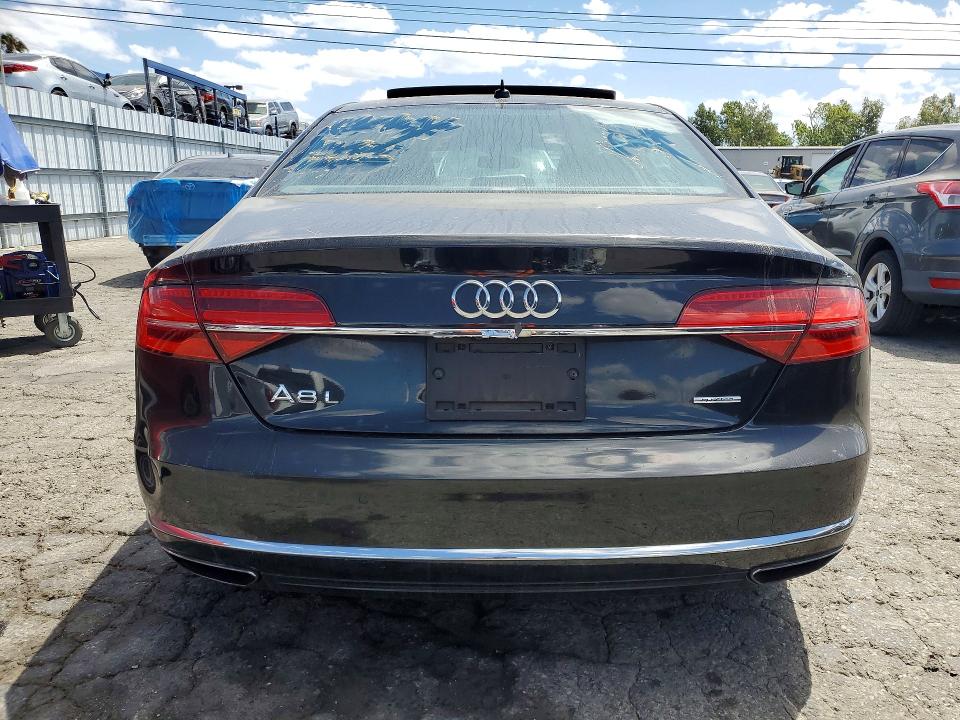 2016 Audi A8 VIN WAU34AFD6GN010477 COPART salvage auction — NORMAL WEAR, Ca - Dis/Dlr/Exp Only Clean Title, sold $5,000 on 2026-07-09 (photo 6)