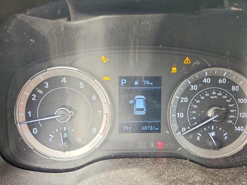 2022 Hyundai Venue VIN KMHRC8A37NU143707 COPART salvage auction — FRONT END, Va - Cert Of Title - Salvage, sold $3,200 on 2026-07-08 (photo 9)