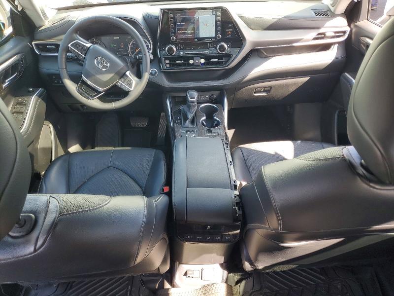 2022 Toyota Highlander VIN 5TDDZRBH0NS214439 COPART salvage auction — REAR END, Salvage Title, sold $8,400 on 2026-07-15 (photo 8)