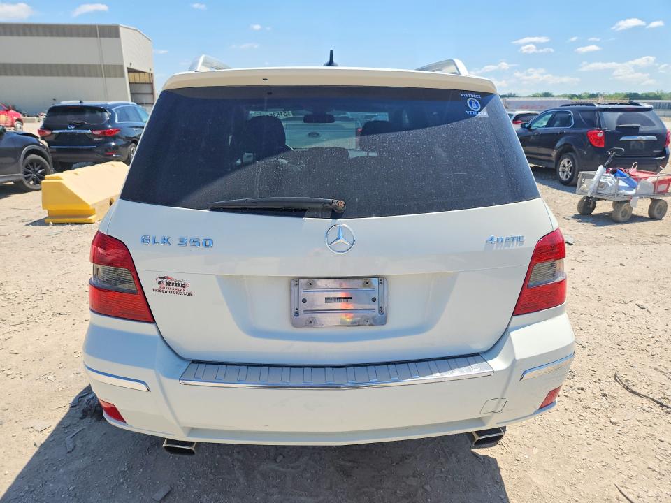 2010 Mercedes-benz Glk-klasse VIN WDCGG8HB0AF261605 COPART salvage auction — WATER/FLOOD, Id - Salvage Certificate Of Title, sold $1,300 on 2026-07-23 (photo 6)