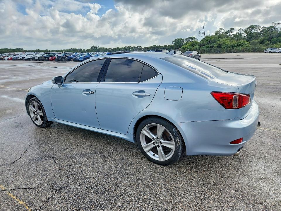 2012 Lexus Is 300 VIN JTHBF5C20C5167322 COPART salvage auction — NORMAL WEAR, Fl - Certificate Of Title, sold $800 on 2026-07-07 (photo 2)