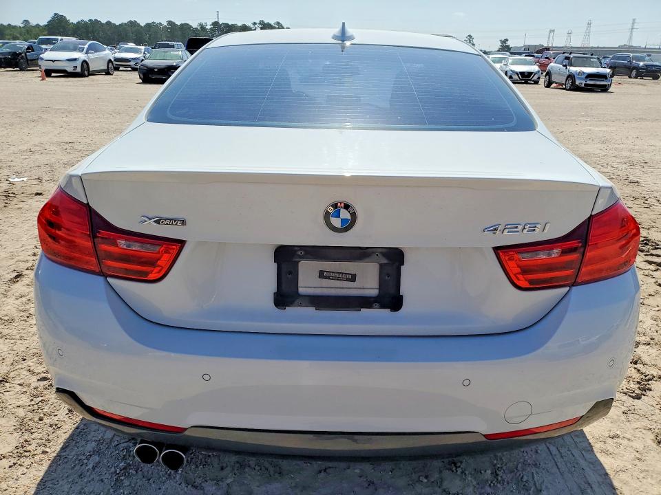 2015 BMW 4er VIN WBA3N5C51FK484838 COPART salvage auction — SIDE, TX - SALVAGE VEHICLE TITLE (P), sold $2,000 on 2026-07-31 (photo 6)