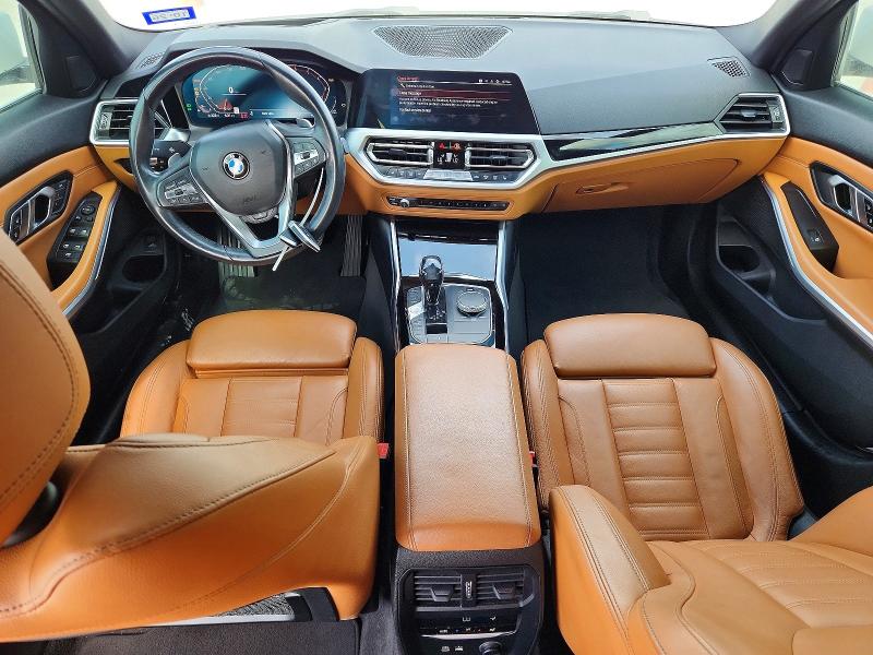 2019 BMW 3er VIN WBA5R1C57KAE82035 COPART salvage auction — REAR END, Tx - Certificate Of Title, sold $7,200 on 2026-07-09 (photo 8)