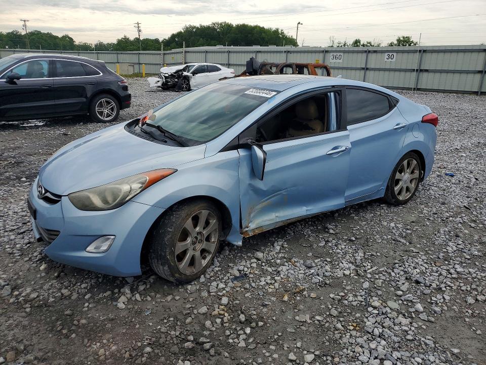 2011 Hyundai Elantra VIN KMHDH4AE3BU135721 COPART salvage auction — SIDE, Al - Cert Of Title-Salvage Title, sold $60 on 2026-07-23 (photo 1)
