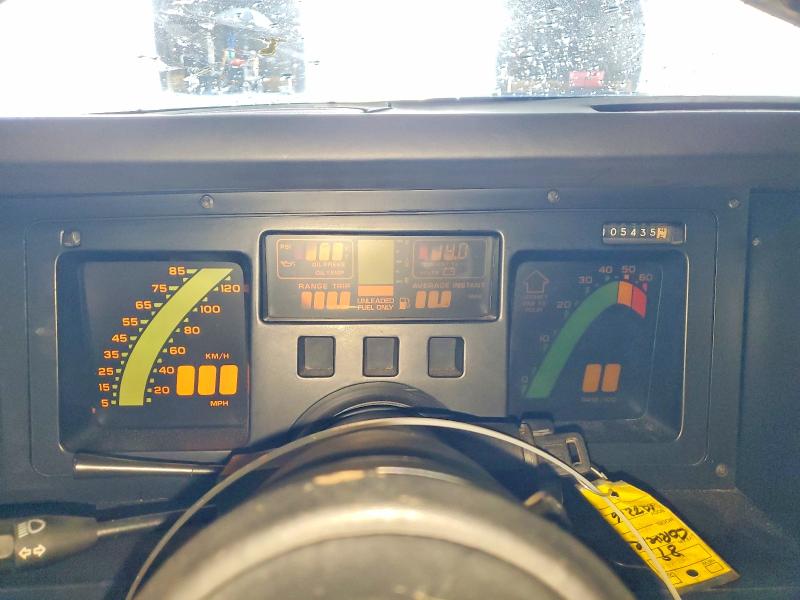 1989 Chevrolet Corvette VIN 1G1YY2189K5107266 COPART salvage auction — MINOR DENT/SCRATCHES, Fl - Certificate Of Title (P), sold $4,250 on 2026-07-08 (photo 9)
