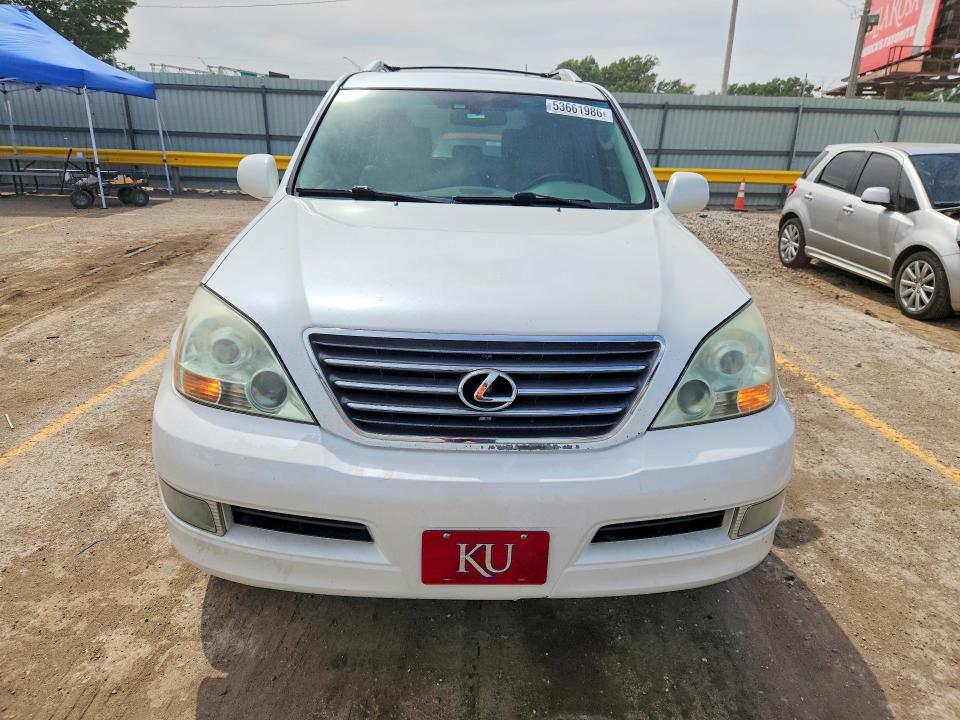 2008 Lexus Gx VIN JTJBT20X280150614 COPART salvage auction — HAIL, Ks - Cert Of Title-Salvage, sold $5,200 on 2026-07-15 (photo 5)