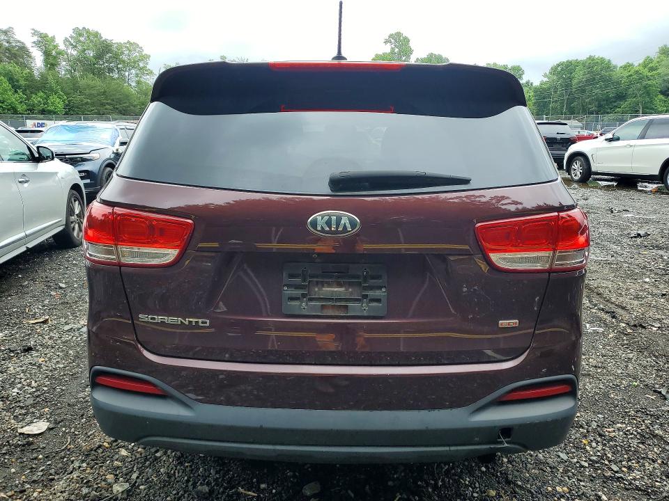 2016 Kia Sorento VIN 5XYPGDA35GG127082 COPART salvage auction — FRONT END, MD - CERT OF SALVAGE < 75% DAMAGE, sold $2,050 on 2026-07-24 (photo 6)