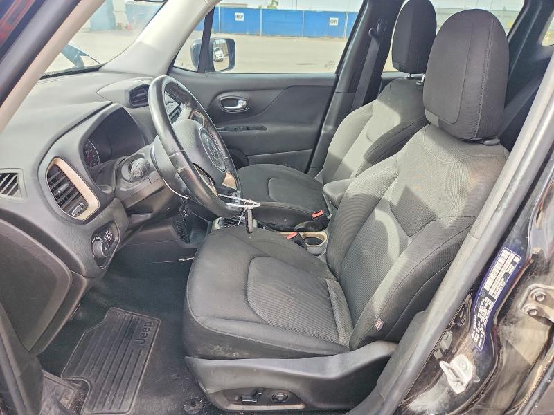 2015 Jeep Renegade VIN ZACCJABT7FPC27244 COPART salvage auction — FRONT END, Tx - Salvage Vehicle Title, sold $875 on 2026-07-31 (photo 7)