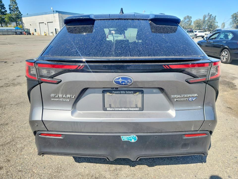 2023 Subaru Solterra VIN JTMABABA2PA032575 COPART salvage auction — FRONT END, Ca - Salvage Certificate, sold $8,900 on 2026-07-02 (photo 6)