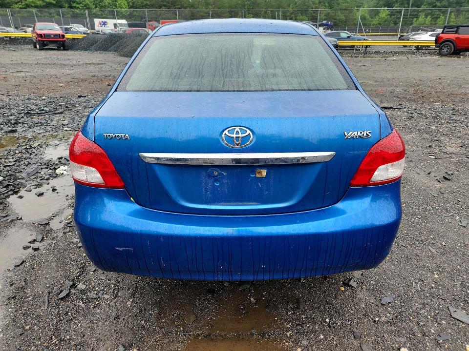 2010 Toyota Yaris VIN JTDBT4K31A1372599 COPART salvage auction — FRONT END, Md - Cert Of Salvage > 75% Damage, sold $1,050 on 2026-07-24 (photo 6)