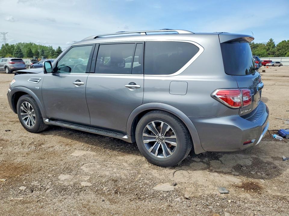 2017 Nissan Armada VIN JN8AY2NC0H9511425 COPART salvage auction — FRONT END, Il - Salvage Certificate, sold $6,300 on 2026-07-07 (photo 2)