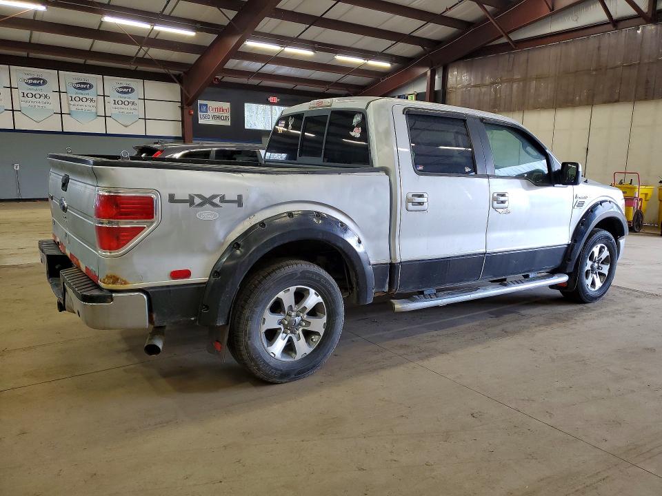 2010 Ford F-150 lightning VIN 1FTFW1EV7AKE40869 COPART salvage auction — REAR END, Wv - Certificate Of Title, sold $2,500 on 2026-07-03 (photo 3)