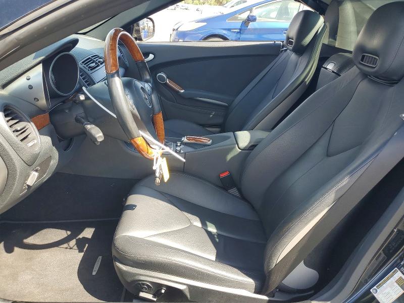 2011 Mercedes-benz Slk-klasse VIN WDBWK5JA4BF235508 COPART salvage auction — FRONT END, Ca - Salvage Certificate, sold $3,700 on 2026-07-06 (photo 7)