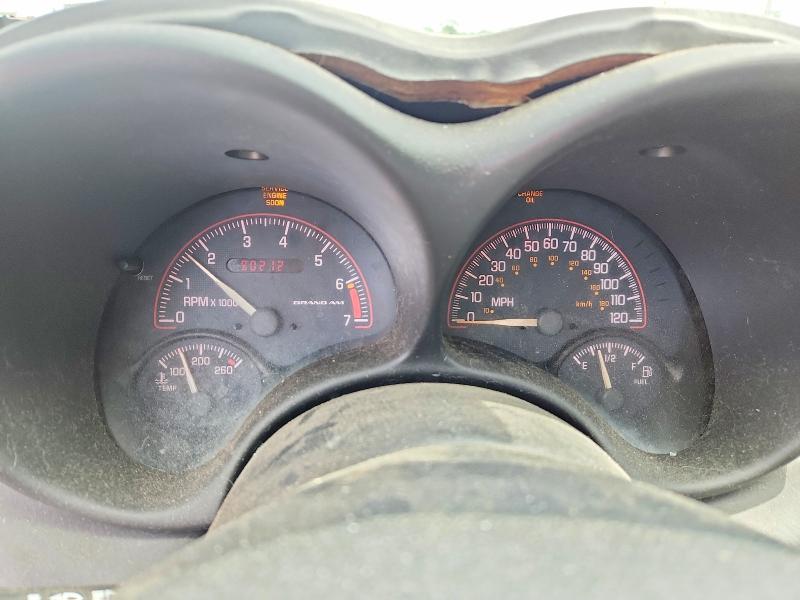 2004 Pontiac Grand am VIN 1G2NF52E74M584667 COPART salvage auction — HAIL, Ks - Cert Of Title-Salvage, sold $325 on 2026-07-06 (photo 9)