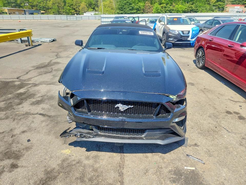 2022 Ford Mustang VIN 1FATP8FF2N5141025 COPART salvage auction — FRONT END, Sc - Cert Of Title-Salvage, sold $325 on 2026-07-09 (photo 5)