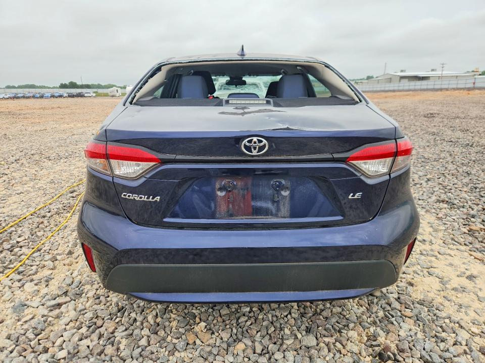 2021 Toyota Corolla VIN 5YFEPMAE3MP189158 COPART salvage auction — HAIL, Mo - Salvage Certificate Of Title, sold $4,650 on 2026-07-27 (photo 6)