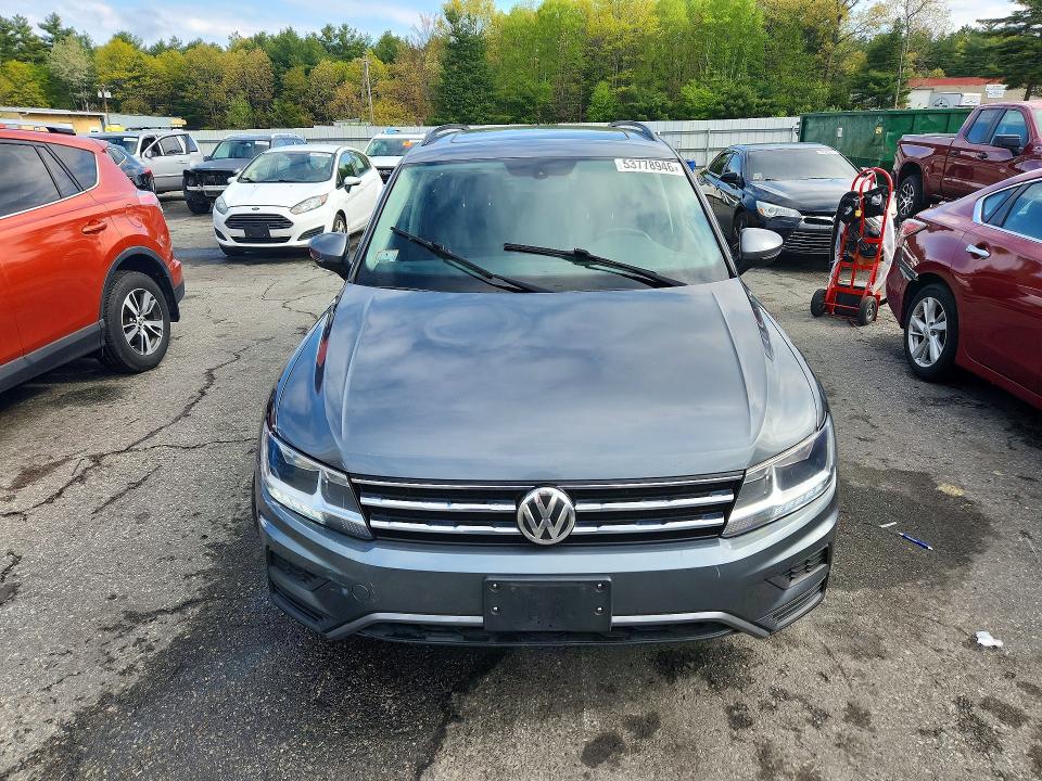 2018 Volkswagen Tiguan VIN 3VV2B7AX8JM123908 COPART salvage auction — FRONT END, Ma - Certificate Of Title, sold $3,750 on 2026-07-09 (photo 5)