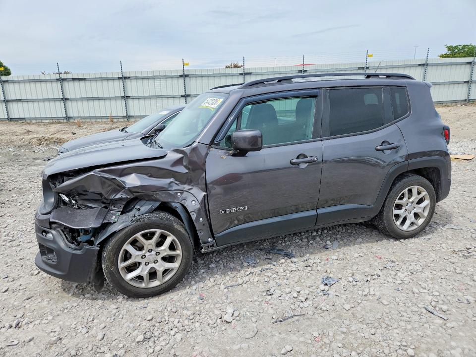 2017 Jeep VIN ZACCJABB9HPG43998 COPART salvage auction — FRONT END, IL - SALVAGE CERTIFICATE, sold $1,150 on 2026-07-06 (photo 1)
