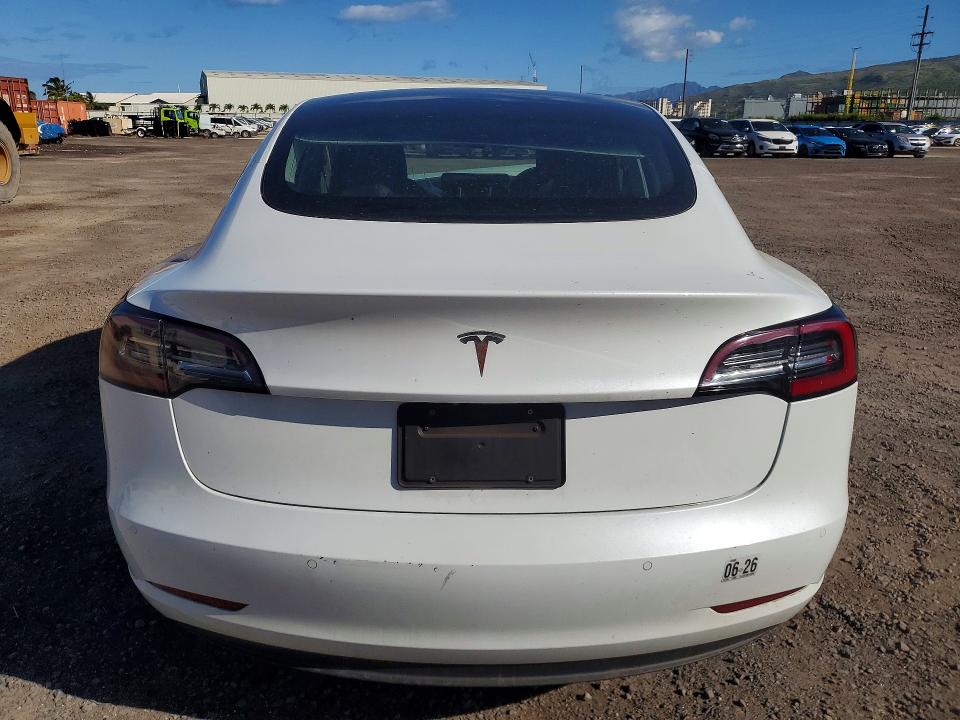 2019 Tesla Model 3 VIN 5YJ3E1EA6KF428844 COPART salvage auction — FRONT END, HI - CERTIFICATE OF SALVAGE, sold $50 on 2026-09-11 (photo 6)