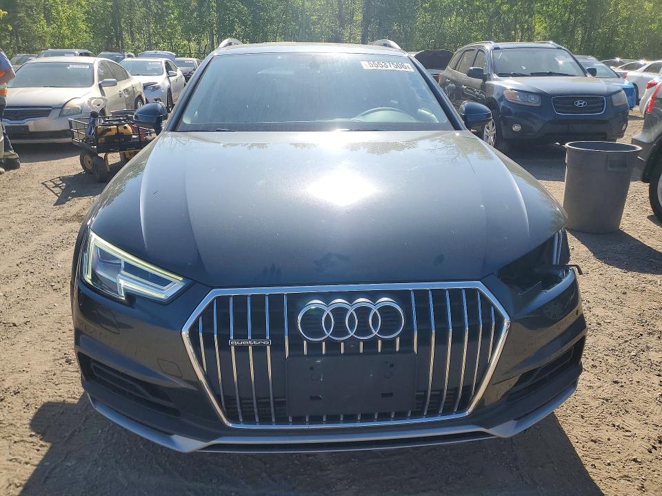 2017 Audi A4 VIN WA19NAF49HA044362 COPART salvage auction — FRONT END, On - Permit Salvage, sold $6,900 on 2026-07-23 (photo 5)