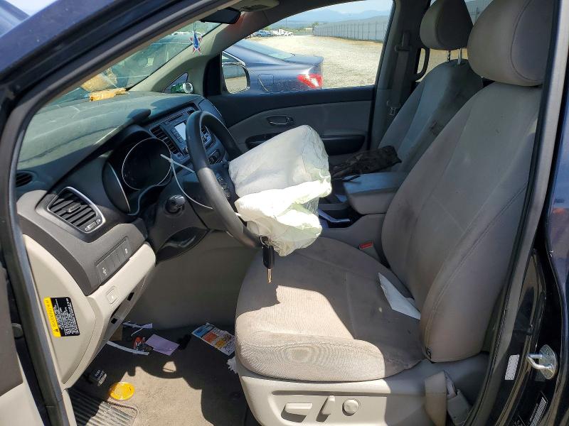 2015 Kia SEDONA VIN KNDMB5C18F6072292 COPART salvage auction — FRONT END, Ca - Salvage Certificate, sold $700 on 2026-07-10 (photo 7)