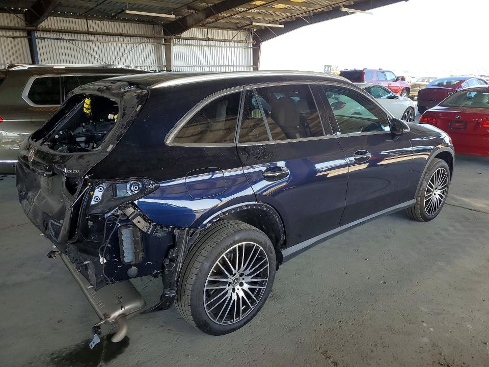 2024 Mercedes-benz Glc VIN W1NKM4HB3RF188638 COPART salvage auction — REAR END, Ca - Salvage Certificate, sold $18,900 on 2026-07-13 (photo 3)