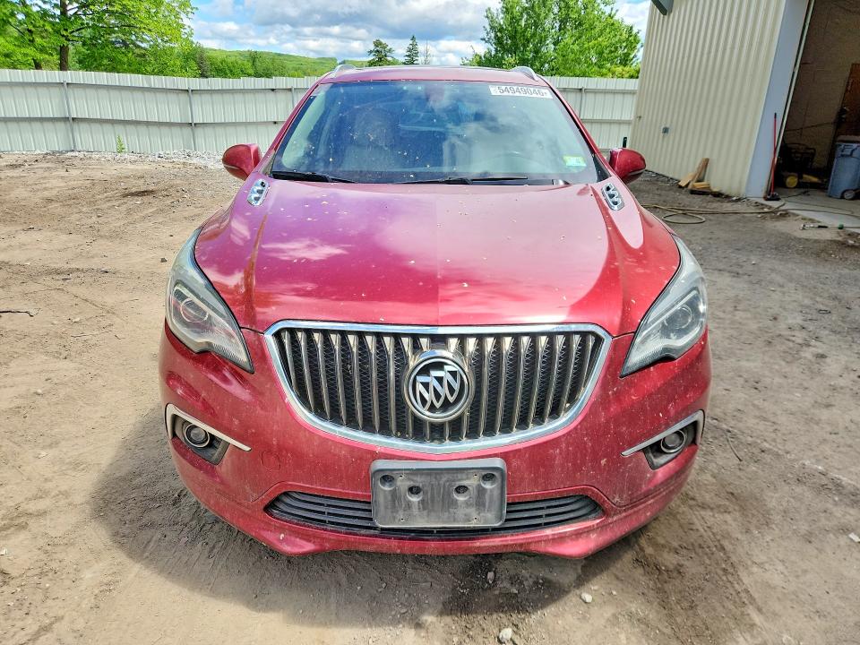2017 Buick Envision VIN LRBFXDSA1HD117771 COPART salvage auction — REAR END, Vt - Cert Of Title-Salvage Vehicle, sold $175 on 2026-07-19 (photo 5)