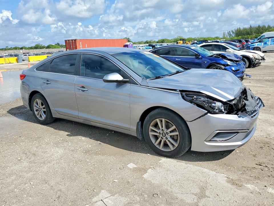 2016 Hyundai VIN 5NPE24AF1GH416971 COPART salvage auction — FRONT END, Fl - Cert Of Title Slvg Rebuildable, sold $1,350 on 2026-07-27 (photo 4)