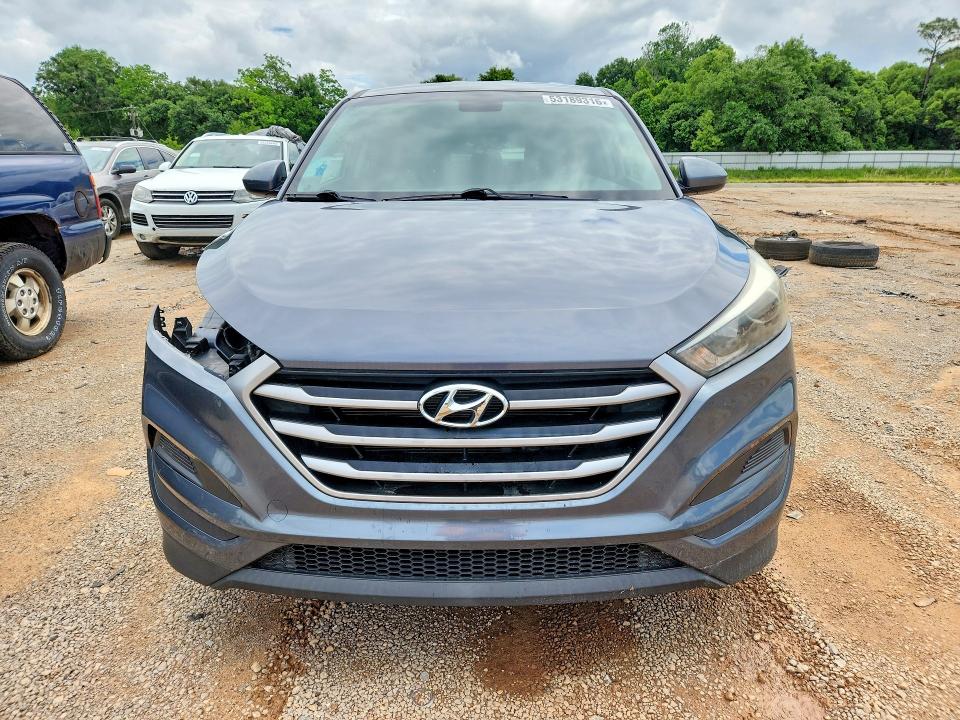 2018 Hyundai Tucson VIN KM8J23A43JU635317 COPART salvage auction — FRONT END, Fl - Cert Of Title Slvg Rebuildable, sold $350 on 2026-07-28 (photo 5)