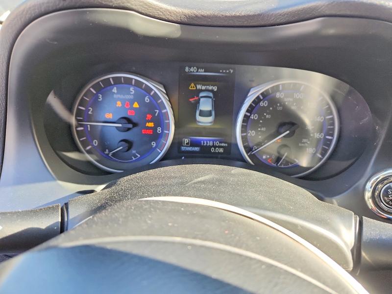 2016 Infiniti Q50 VIN JN1EV7AP3GM300505 COPART salvage auction — FRONT END, UT - SALVAGE CERTIFICATE, sold $725 on 2026-07-24 (photo 9)