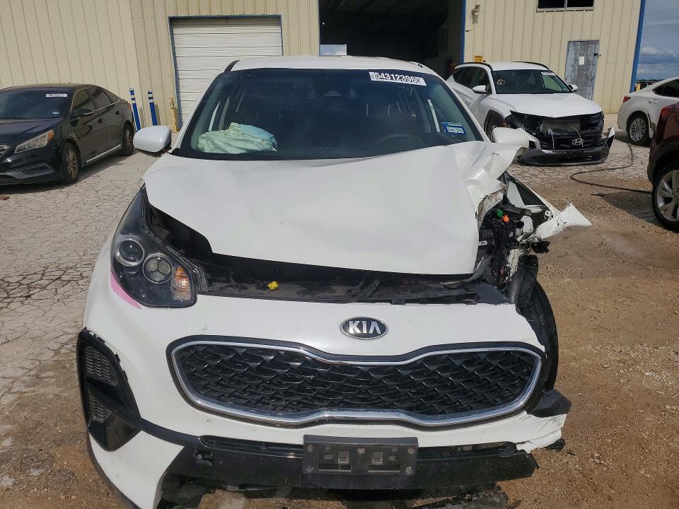 2022 Kia Sportage VIN KNDPM3AC6N7014240 COPART salvage auction — FRONT END, Tx - Certificate Of Title, sold $2,000 on 2026-07-02 (photo 5)