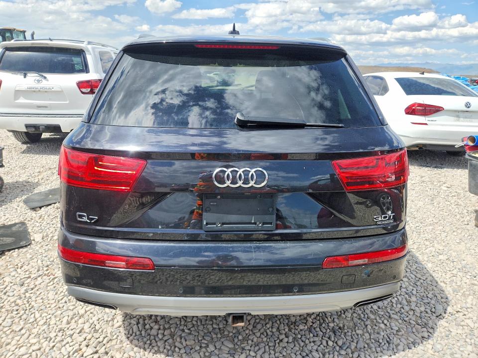 2017 Audi Q7 VIN WA1LAAF78HD003408 COPART salvage auction — MINOR DENT/SCRATCHES, Ut - Certificate Of Title (P), sold $5,400 on 2026-07-28 (photo 6)