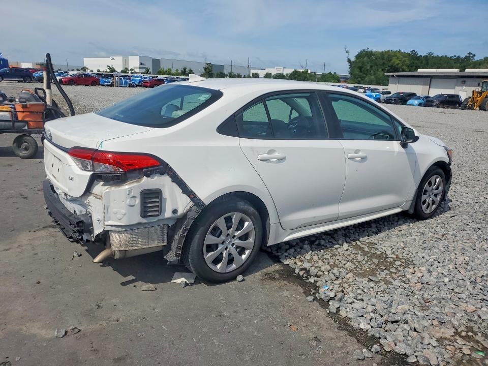 2021 Toyota Corolla VIN 5YFEPMAE9MP154785 COPART salvage auction — REAR END, Fl - Certificate Of Destruction, sold $4,400 on 2026-07-13 (photo 3)