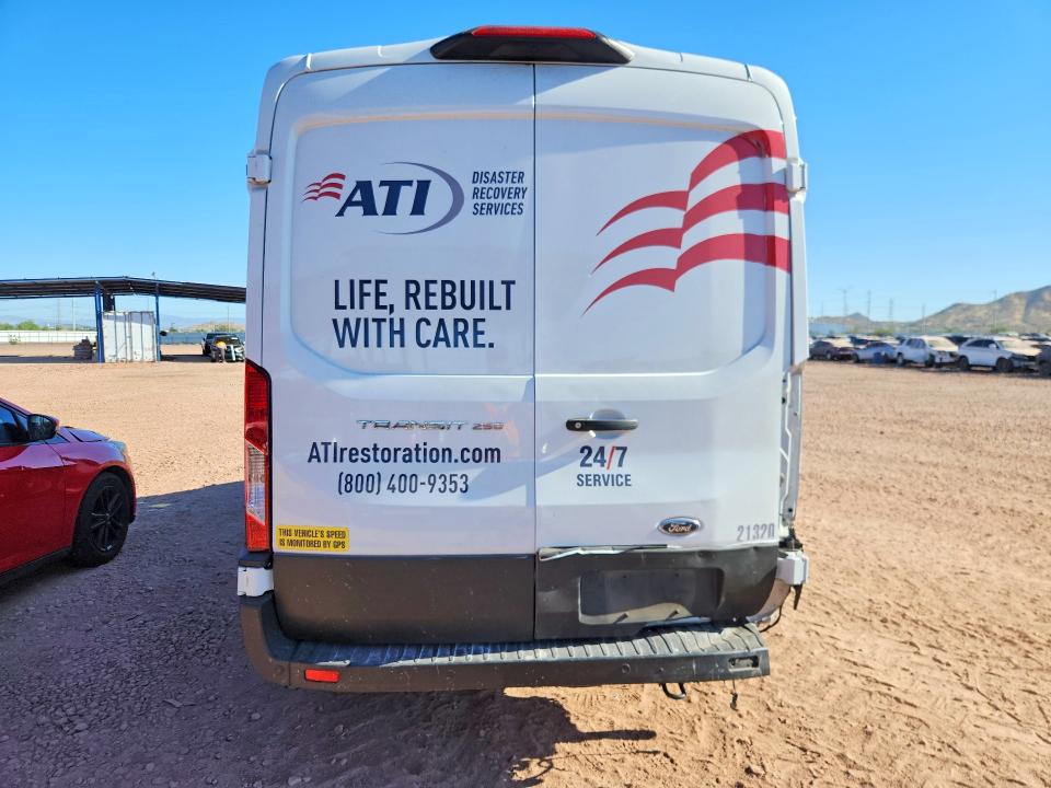 2023 Ford Transit VIN 1FTBR1C8XPKB48273 COPART salvage auction — SIDE, Az - Cert Of Title - Salvage, sold $9,800 on 2026-07-08 (photo 6)