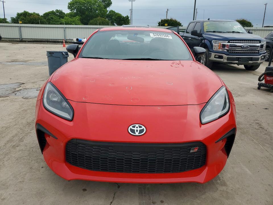 2023 Toyota Gr 86 VIN JF1ZNBF17P8764661 COPART salvage auction — HAIL, Tx - Certificate Of Title, sold $15,300 on 2026-07-20 (photo 5)