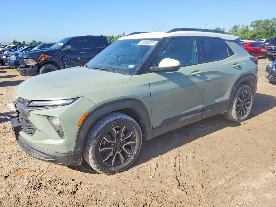 2025 Chevrolet Trailblazer VIN KL79MVSL2SB006449 COPART salvage auction — FRONT END, Tx - Salvage Vehicle Title, sold $10,200 on 2026-07-10 (photo 1)