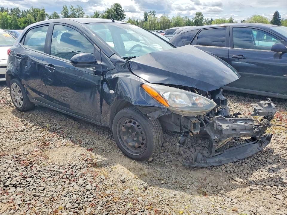 2012 Mazda VIN JM1DE1KZ5C0146239 COPART salvage auction — FRONT END, Or - Salvage Title Certificate, sold $250 on 2026-07-15 (photo 4)