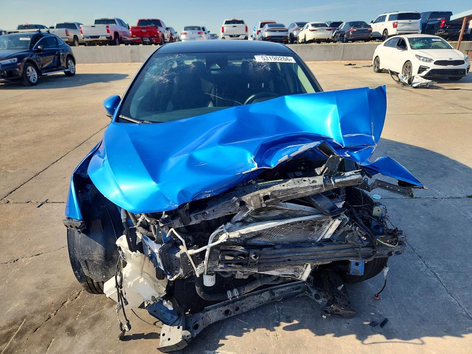 2021 Nissan Versa VIN 3N1CN8EV6ML834884 COPART salvage auction — FRONT END, Tx - Salvage Vehicle Title, sold $900 on 2026-07-02 (photo 5)