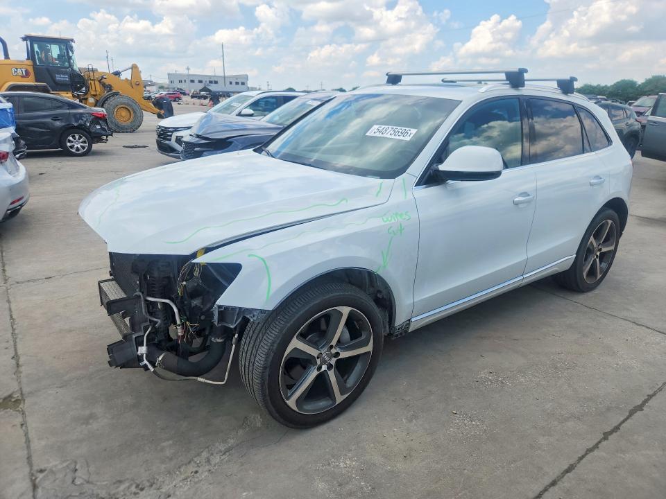 2015 Audi Q5 VIN WA1CMAFP7FA084715 COPART salvage auction — FRONT END, Tx - Salvage Vehicle Title, sold $1,050 on 2026-07-27 (photo 1)