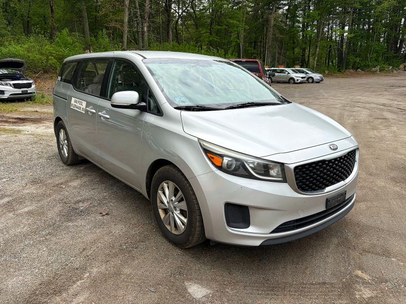 2016 Kia SEDONA VIN KNDMA5C16G6114169 — COPART salvage auction photo