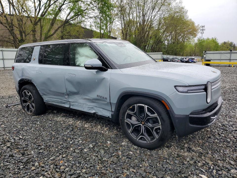 2025 Rivian R1s VIN 7PDSGBBA9SN071055 COPART salvage auction — SIDE, MA - CERT OF TITLE-SALVAGE, sold $375 on 2026-08-27 (photo 4)