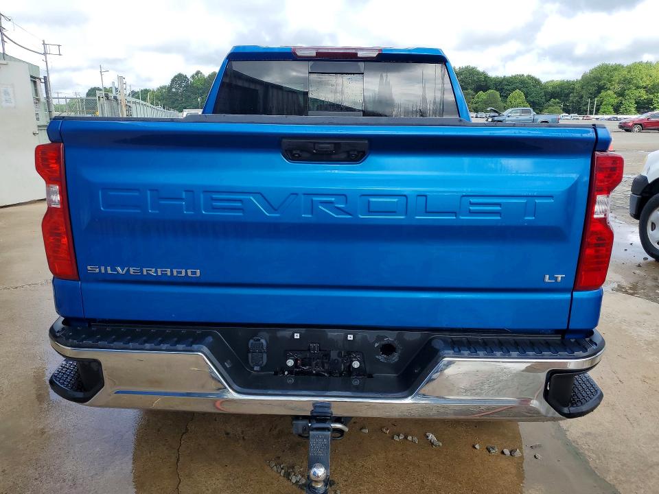 2024 Chevrolet Silverado 1500 VIN 1GCPACED0RZ208865 COPART salvage auction — FRONT END, LA - CERTIFICATE OF TITLE, sold $9,300 on 2026-07-09 (photo 6)